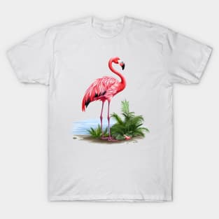 Cool Flamingo T-Shirt